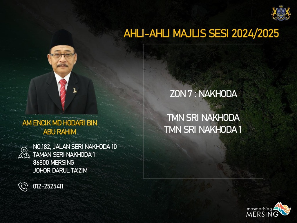 Profil Ahli Majlis Zon 7